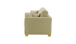 Avos 3 Seater Sofa, taupe, Leg colour: like oak - thumbnail 3