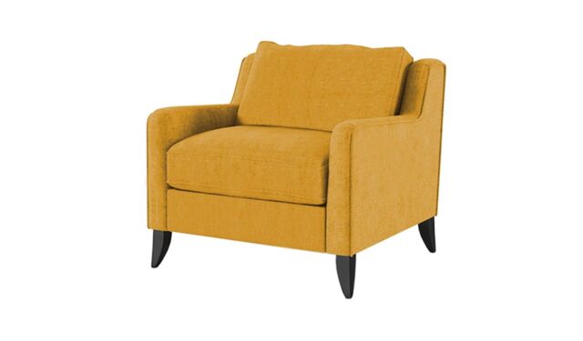 Orson Armchair, yellow