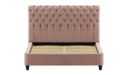 Hai Upholstered Bed Frame, lilac