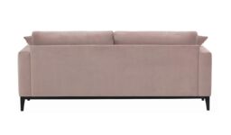 Covex Wood 3 Seater Sofa, lilac, Leg colour: black - thumbnail 2