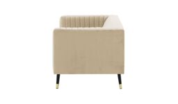 Slender 3 Seater Sofa, light beige - thumbnail 3