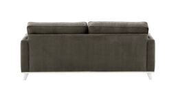 Farrow 3 Seater Sofa, graphite, Leg colour: white - thumbnail 2