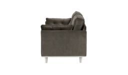 Farrow 3 Seater Sofa, graphite, Leg colour: white - thumbnail 3
