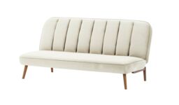 Lull Click-Click Sofa Bed, light beige, Leg colour: aveo - thumbnail 1