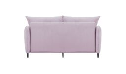 Zoya 2 seater Sofa Bed, lilac, Leg colour: black - thumbnail 3