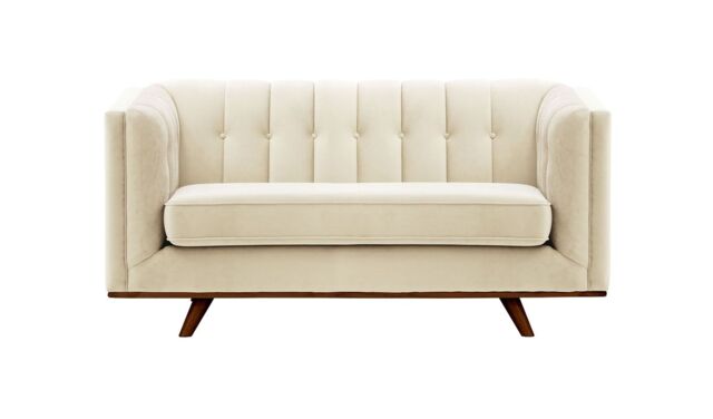 Vicenza 2-Seater Sofa, lime, Leg colour: dark oak - image 1