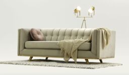 Vicenza 2-Seater Sofa, lime, Leg colour: dark oak - thumbnail 3