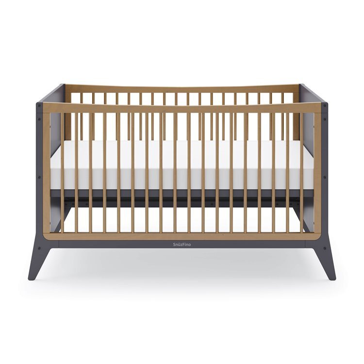 SnuzFino Cot Bed Slate
