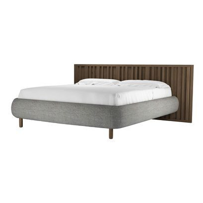 Florence Super King Bed in Pearl Luxe Boucle - sofa.com