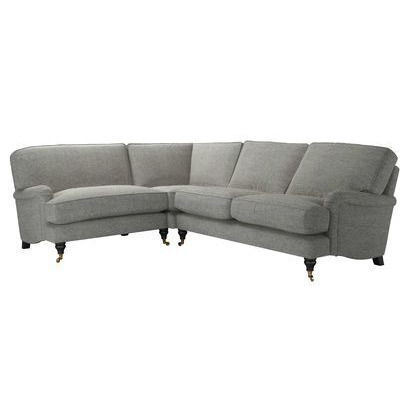 Bluebell Asym. Crn: LHF Loveseat w RHF 2.5 Seat in Pearl Luxe Boucle - sofa.com
