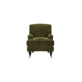 Bluebell Small Armchair in Meadow Smart Velvet - sofa.com