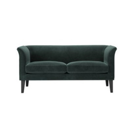 Fingal 2 Seat Sofa in Smokey Green Cashmere Velvet - sofa.com