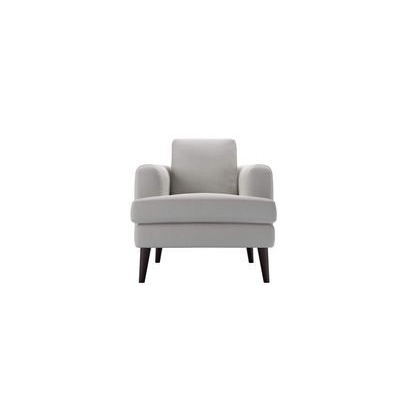 Reuben Armchair in Alabaster Brushed Linen Cotton - sofa.com