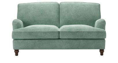 Bluebell 2 Seat Sofa Bed in Sea Foam Aquaclean Clever Canvas - sofa.com