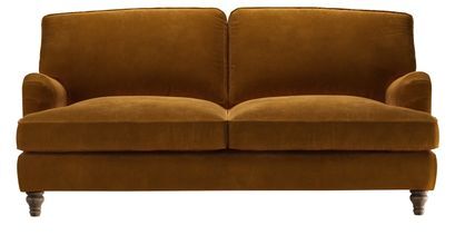 Bluebell Removable Cover 3 Seat Sofa Bed in Sahara Cashmere Velvet - sofa.com