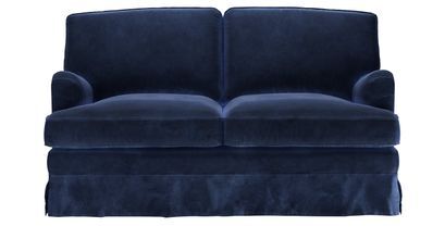Bluebell Skirted Cover 2 Seat Sofa Bed in Cruise Smart Velvet - sofa.com