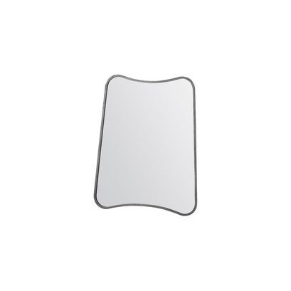 Fleming Small Rectangle Wall Mirror with Silver Frame - sofa.com