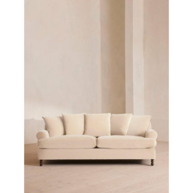 Audrey Sofa in Porcelain Velvet | crafted in the UK