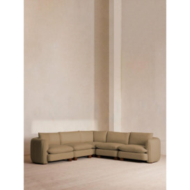 Vivienne Corner Modular Sofa in Wheat Linen | White City House Inspired