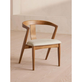 Natural Linen Edwin Dining Chairs | crafted in Italy