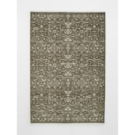 Silvanus Olive Rug - Hand-Knotted Traditional-Style Wool Rug