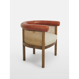 Jensen Cream Linen Dining Chair | Soho House Berlin Inspired