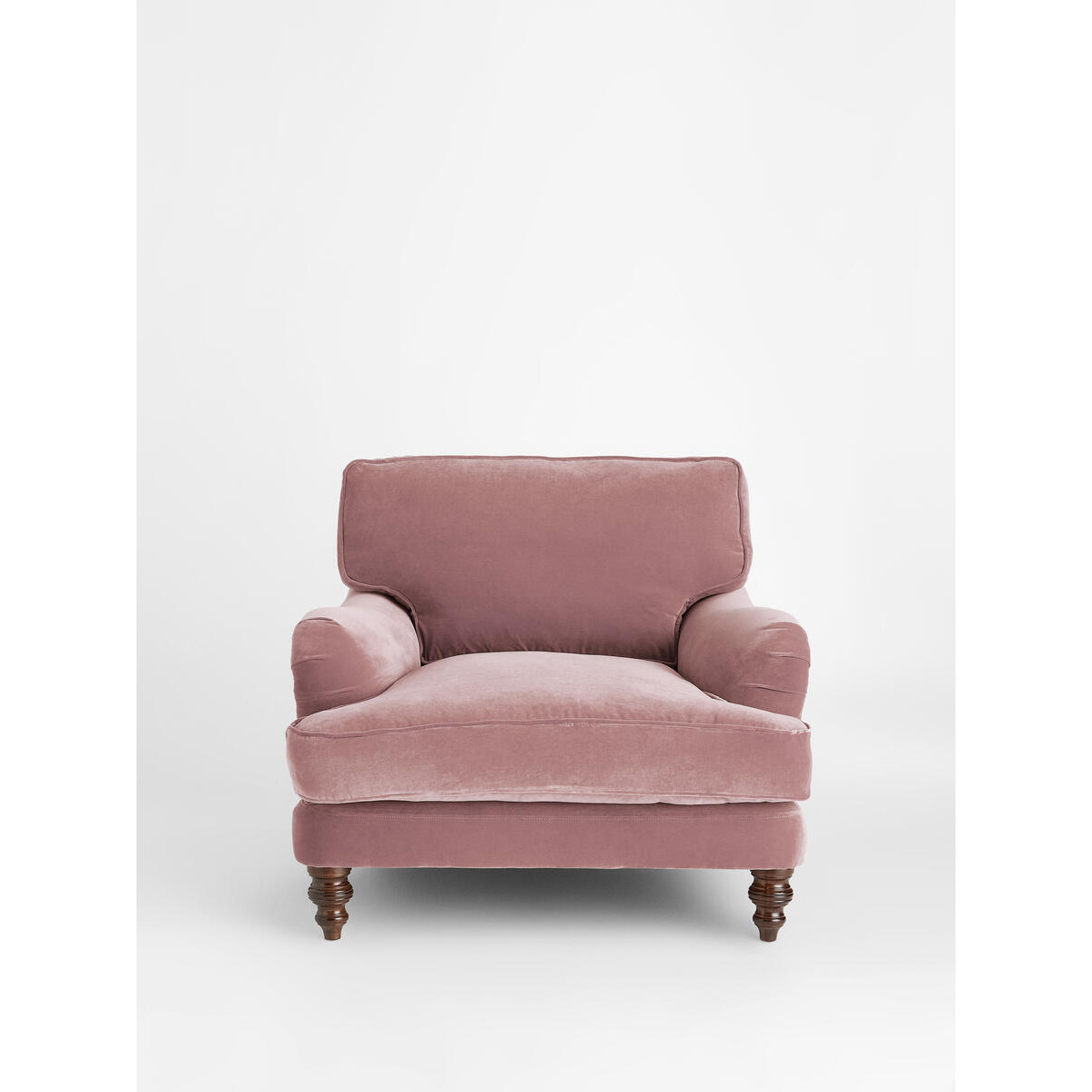 Arundel Armchair, Velvet Rose Water