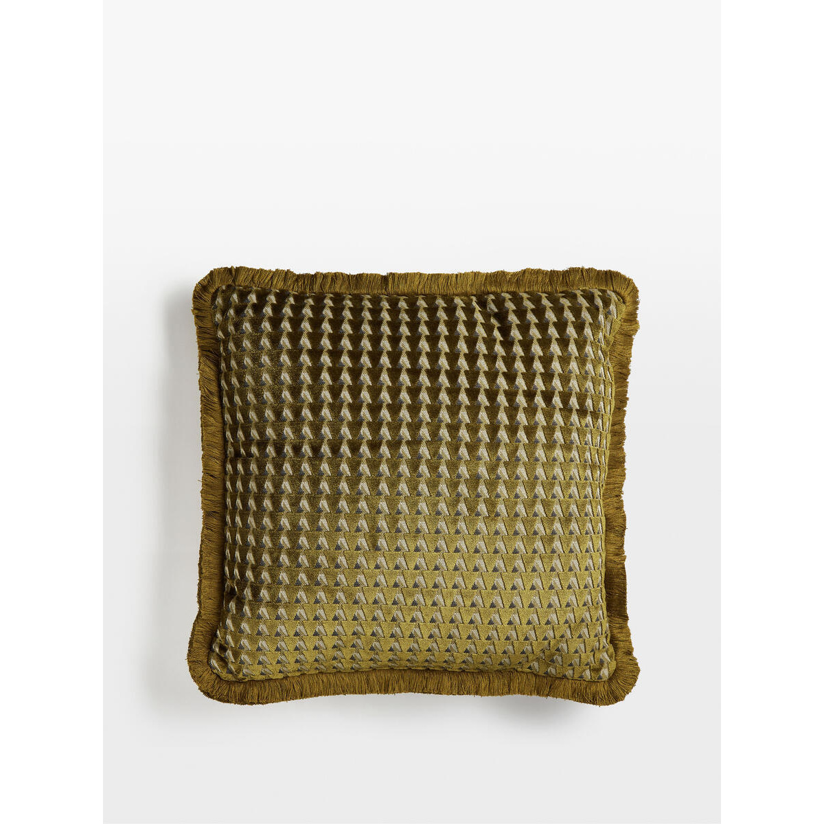 Buy Charis Square Cushion in Ochre - Shop Now