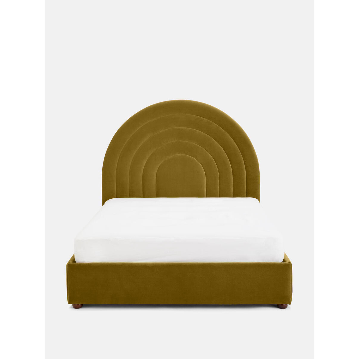 Archway Bed, Emperor, Velvet Ochre