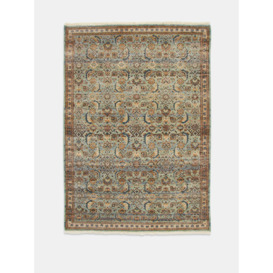 Joseph Hand-Knotted Wool Rug in Blue and Brown Tones | Available in 5 Sizes
