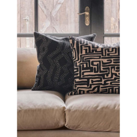 Wick Square Cushion, Navy