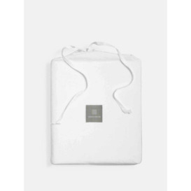 House Fitted Sheet White, King