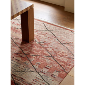 Holstein Hand-Knotted Wool Rug - Vintage-Inspired Style