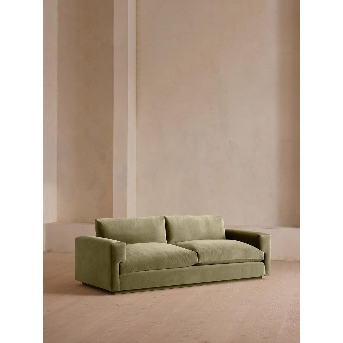 Lichen Velvet Mossley Sofa - Soho House Inspired Design