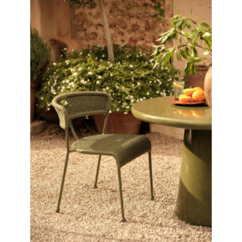 Pair of Lisson Outdoor Dining Chairs, Olive