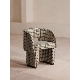 Morrell Outdoor Dining Chair, Elitis Farniente, Monochrome, UK