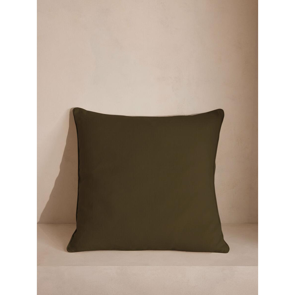 Vinnie Large Square Cushion, Olive