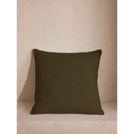 Vinnie Large Square Cushion, Olive