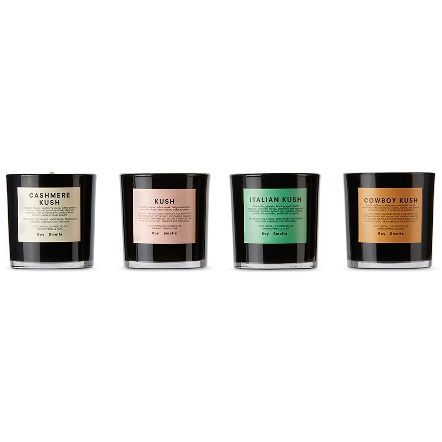 Boy Smells Best Buds Votive Candle Set