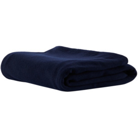 Saintwoods SSENSE Exclusive Navy Wool & Cashmere Oversize T-Shirt Blanket - thumbnail 2