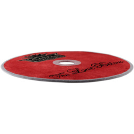 Curves by Sean Brown SSENSE Exclusive Red 'The Love Below' CD Rug - thumbnail 2