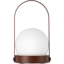 MENU Burgundy Norm Architects Edition Carrie Portable Table Lamp