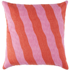 Dusen Dusen Pink & Orange Stream Pillow