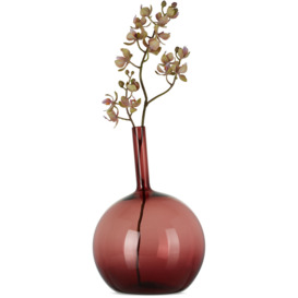 Nate Cotterman Purple Large Round Tilt Vase