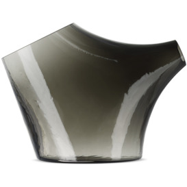 J. Hill’s Standard Grey Glass Pot Variations Hop Step Vase