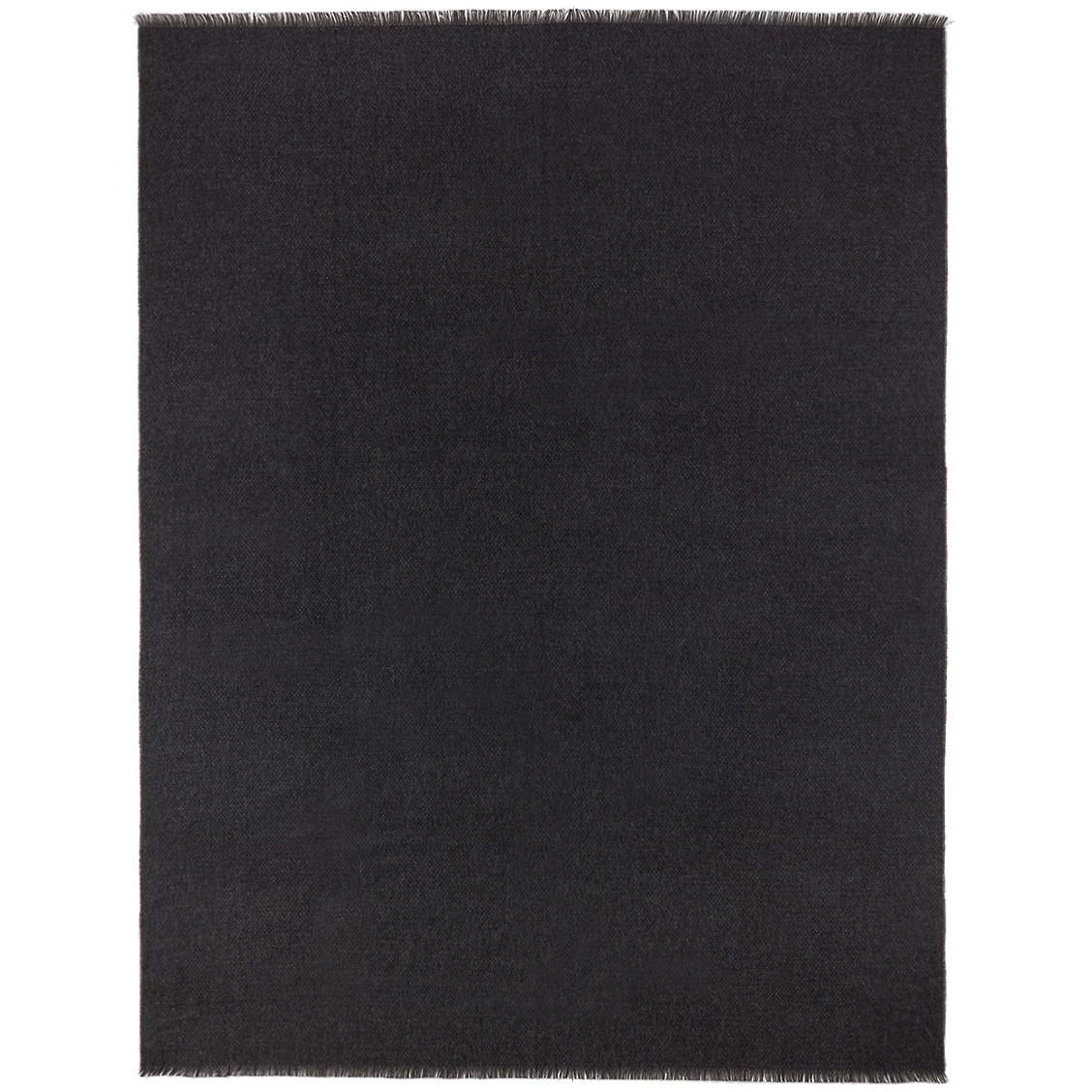 L'OBJET Black & Off-White Double Face Throw - image 1