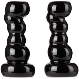Completedworks Black B34 Candle Holder Set