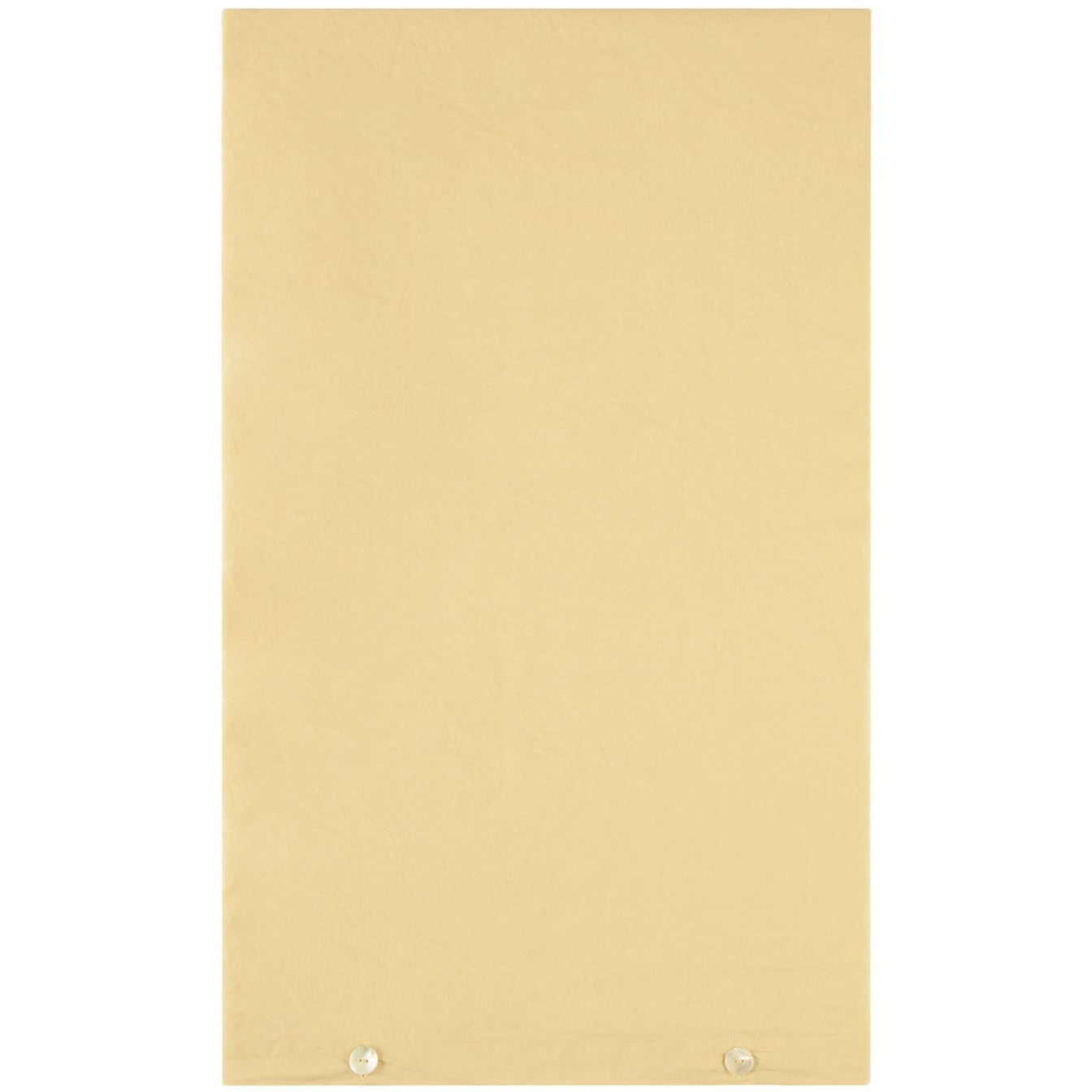 Tekla Yellow Linen Duvet Cover, King - image 1