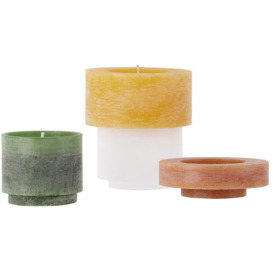Stan Editions Yellow & Green Stack 05 Candle Set - thumbnail 2