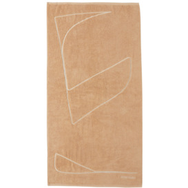 LE17SEPTEMBRE SSENSE Exclusive Brown Embroidered Beach Towel
